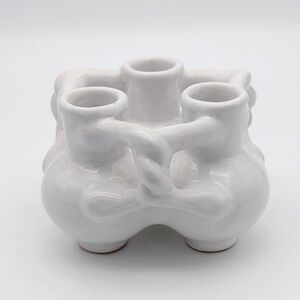 Vintage (1991) Metropolitan Museum of Art (MMA) Unity Ceramic Bud Vase